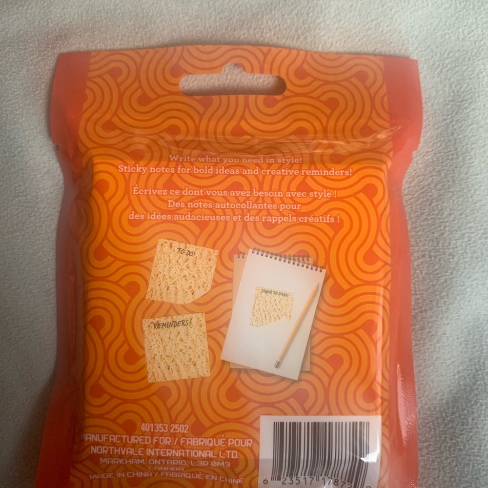 Ramen Sticky Notes Pad - Picture 2 of 2